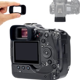 (Upgraded Version) Eyecup, Extendable Eyepiece, Eyepiece, Compatible with Canon EOS R3 Camera, Finder, Protection, Canon ER-h ER-hE Eyepiece Compatible