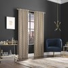 Scott Living Montauk Art Deco 100% Blackout Back Tab Curtain