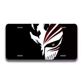 Ichigo Hollow Mask Bleach Weatherproof Anime License Plate 6" X 12"