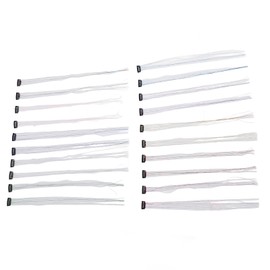 20pcs Horse Hair Tinsel Colorful Decorative Horse Bling Accessories Clip for Bride Parties Western Horse Lover