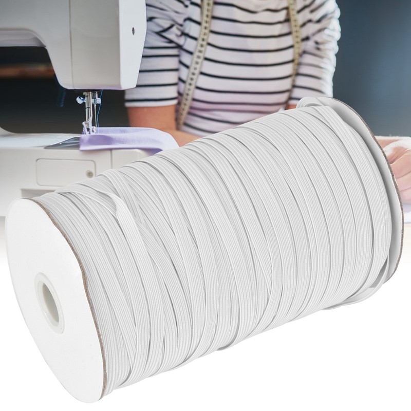 200 Yards/Roll Elastic Band High Elasticity Multifunctional for Protective Clothing