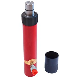 10 Ton Hydraulic Floor Jack Porta Power Ram Hand Jack Pump Car Auto Body Frame Repair Tool for Automotive Truck Farm Heavy Equipment Repair 22000lbs Red