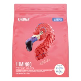 Birdman Proteína Vegetal Fitmingo 1700g By Ale Rubio Sabor Blueberry