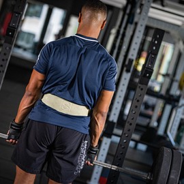 Weightlifting belt, weight lifting belt, strength training, gym belt, weightlifting power lifting belt for weight sports such as deadlift, squats and body building, fitness belt with padding,