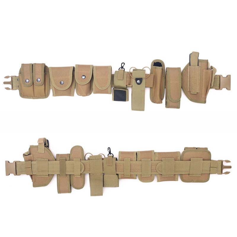 Outdoor Tactical Belt Law Enforcement Modular Equipment Police Security Military