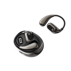 AI Translation Earbuds Real Time, 2025 Upgraded 144 Language Translator Earbuds OWS 3-in-1 Translator Device，4 Translation Modes with APP，Fit iOS and Android, Ideal for Travel Business Learning，Black