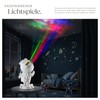 tectake® LED Sternenhimmel Projektor, Galaxy Light, Nachtlicht Galaxy Projector, Lichtprojektor,