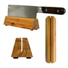 Nomware Cleaver Stand | 8.25-inch wood vegetable cleaver knife storage