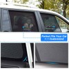Powerty Custom Fit for Side Window Shade Toyota RAV4 2019-2024