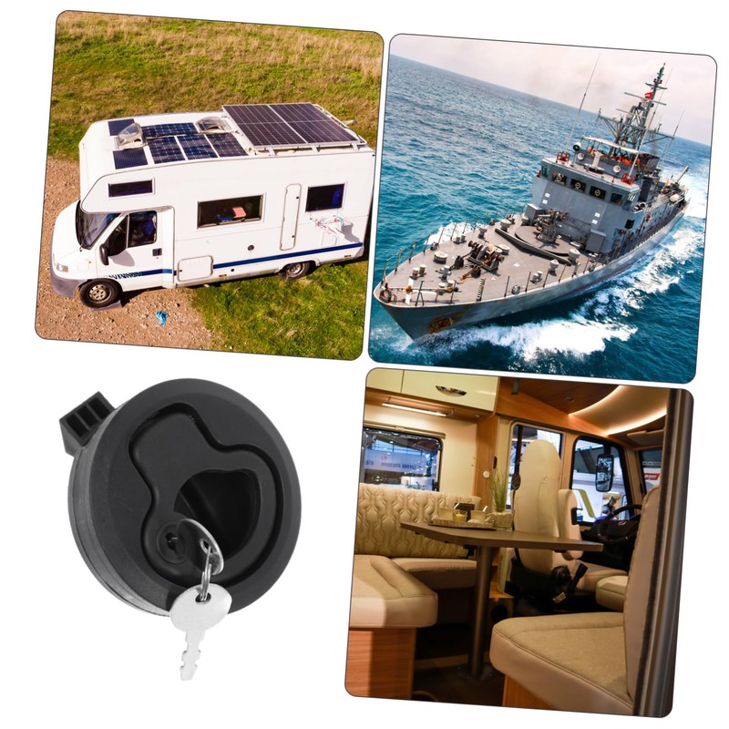 AUTSUPPL Marine Boat Parts 4 Pieces Flush Pull Boat Hatch