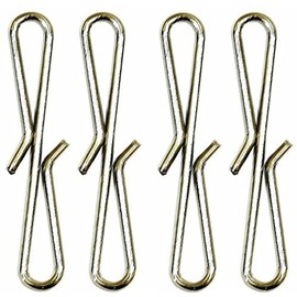 SEA FISHING DOUBLE RIG CLIPS x 20 - EASY CHANGE - RIG TYING STRONG CONNECTORS LINKS LURES TACKLE