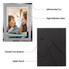 Calenzana 4 Pack 5x7 Sparkle Glass Picture Frame, Glitter Edge