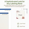 Avery Dissolvable Square Labels, Sure Feed Technology, 1" x 1",