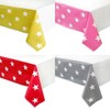 Star Christmas Party Decoration Tablecloth Home Cafe Interior Gold