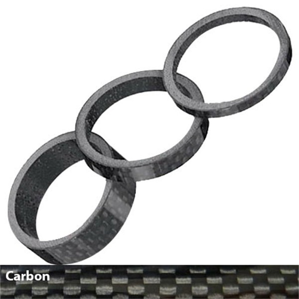 ergotec Spacer 1 1/8 Inch (Carbon) for Ahead Stem Systems