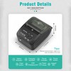 Portable Receipt Printer 58mm Bluetooth 4.0 Fast Printing Low Noise