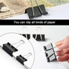 Paper Clips Binder Clips, 240pcs Black Office Clips Set -