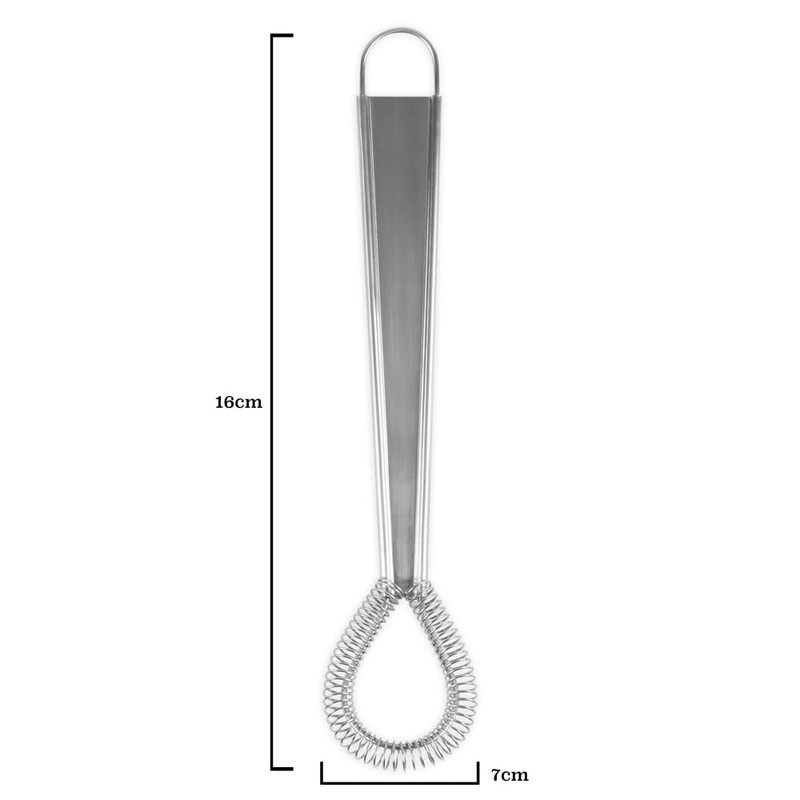 Apollo 653522 Whisk, stainless steel, Multi-Colour, 4x2.5x20.5