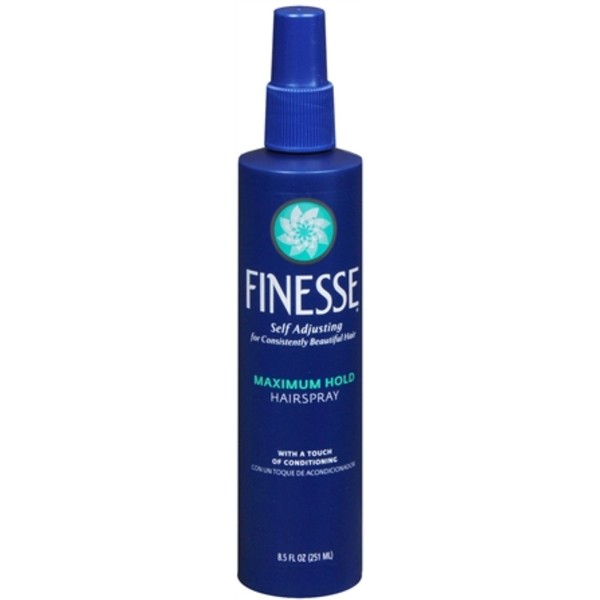 Finesse Finish + Strengthen, Maximum Hold Hairspray 8.50 oz