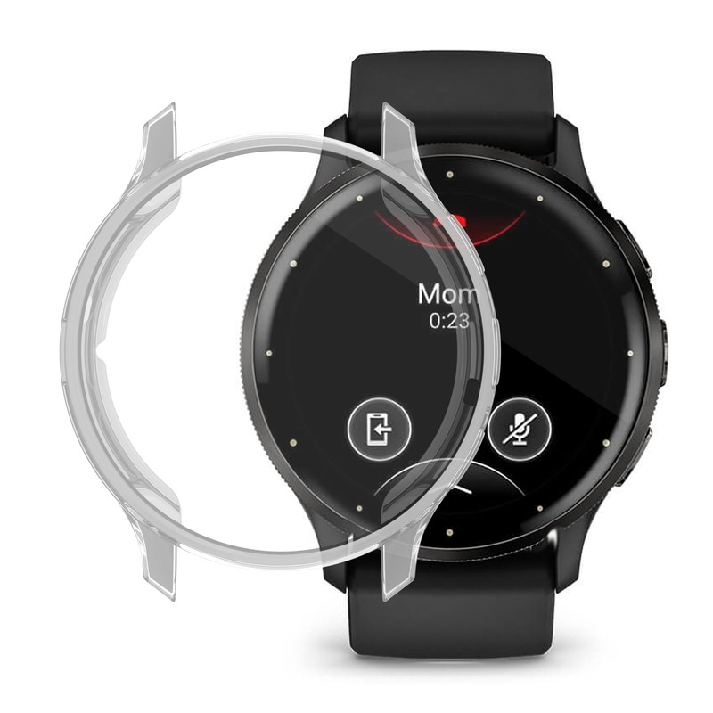 QWYJ Funda for Garmin Venu 3S 41mm Case Protector de