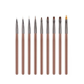 ARDIMAN Gel Nail Art Professional Brush Set 9items