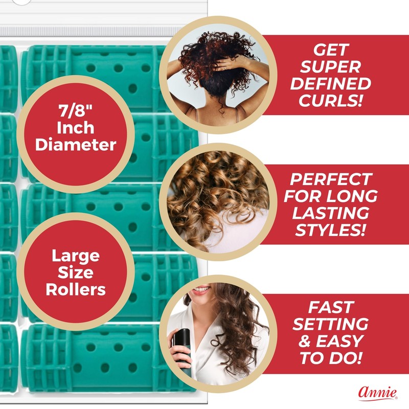 Snap On Magnetic Rollers - Large