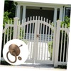DOITOOL Home Door Security Knocker Brushed Nickel Retro Front Metal