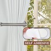 Groleca 2 Pack Adhesive Curtain Holdbacks - No Drill Curtain