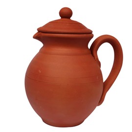 Village Decor Terracotta Water Jug/Pitcher/Drinking Jars (51 Oz)