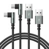 USB C Cable 90 Degree 10FT, USB to USB C