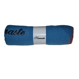 Namaste Skidless Premium Mat-Size Yoga Towel (Violet)