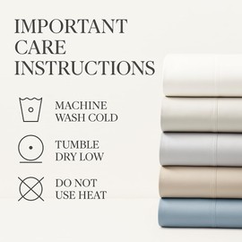 Hyde Lane Luxury 1000 Thread Count 100% Cotton Sheets | Very Soft & Thick - Fits Upto 20" Mattress | Sateen Weave Bed Sheets 18" Deep Pocket- 4 PC Sheet Set (Ivory/Cream, Split King)