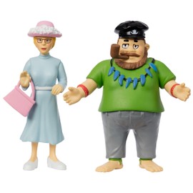 Pippi Langstrumpf Dollhouse Dolls - Plastic Dollhouse Accessories - Villa Colourful Accessories for Boys and Girls - Age 3+, Size 10 cm