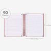 Hamelin, Spiral Notebook, 8.5x11in, College Ruled, Hardcover, 90shts/180 Pages, 3