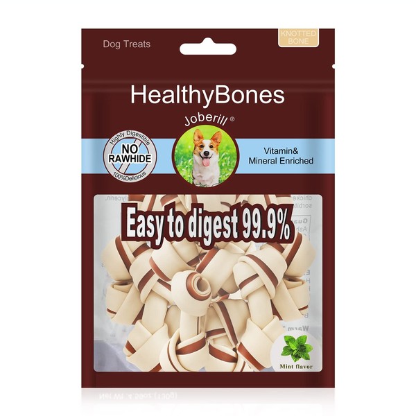 UrbanX HealthyBones Beef Rawhide Free Healthy Mini Chews for Pointer