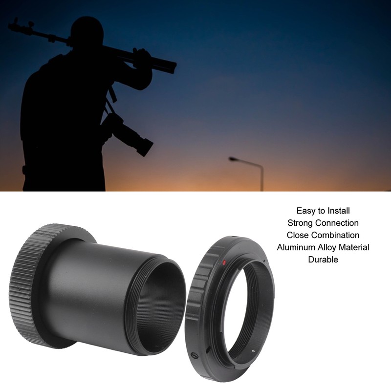 Telescope SCT Adapter M42x0.75mm Telescope Camera Adapter T2 Ring Set