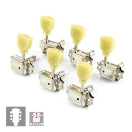 Gotoh NEW Gotoh SD90-SL MG LOCKING Tuners Set L3+R3 w/ screws 3x3 - NICKEL