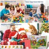 COUOMOXA Marble Run Building for Kids: STEM Building Blocks Set