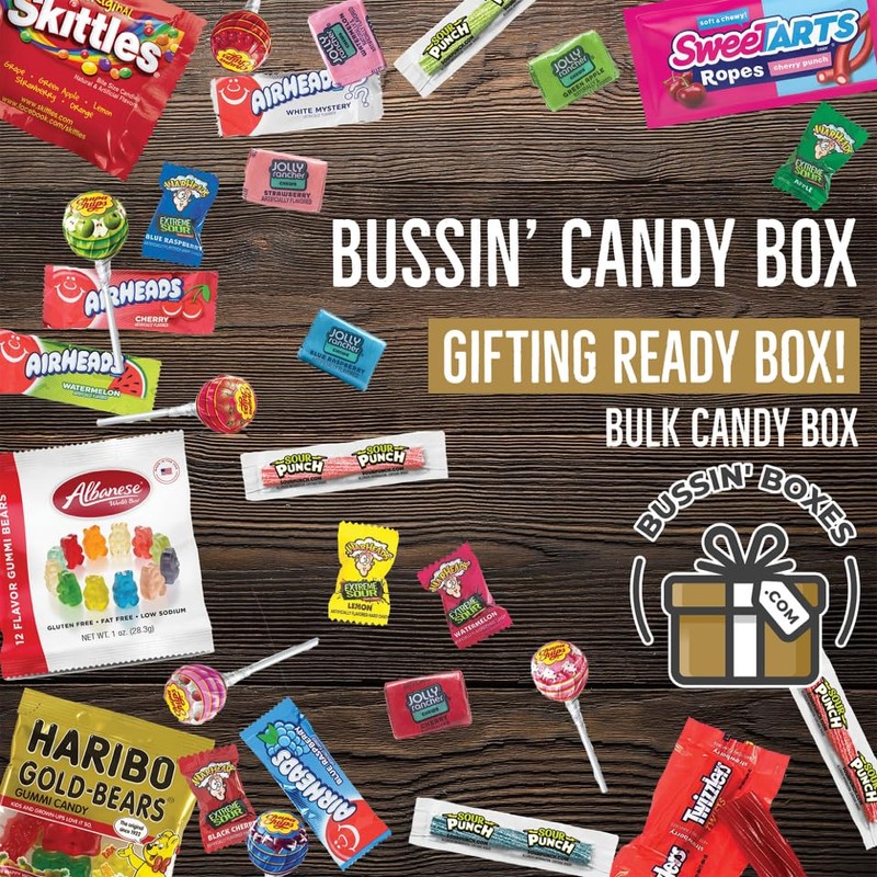 Assorted Candy Variety Pack - Individually Wrapped Party Assortment -