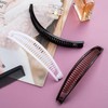 Mxxipp 6pcs Banana Hair Clips for Women, Non-Slip Large Hair