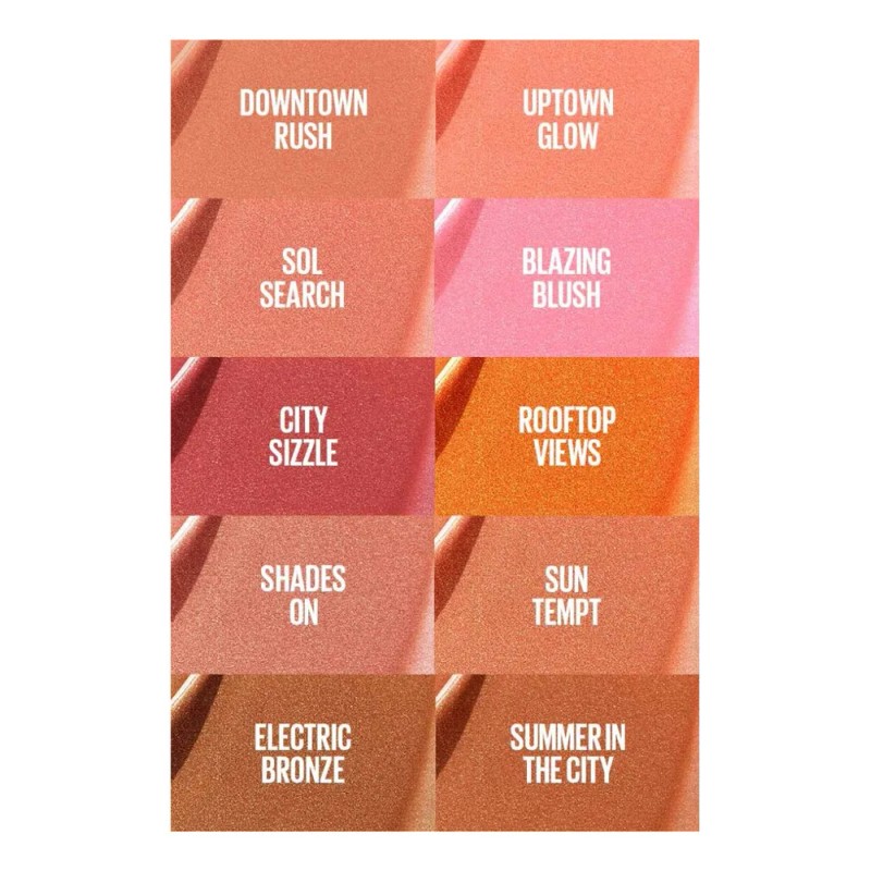 Rubor Líquido Maybelline Sun Kisser Tom 02 Uptown Glow 02