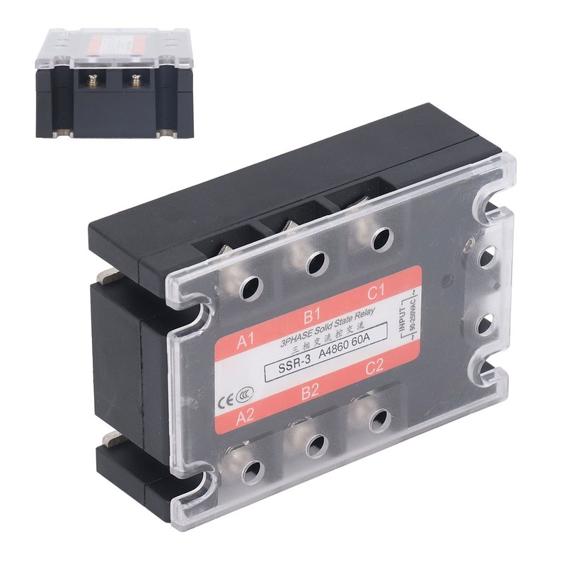 3 Phase Solid State Relay Dual SCR AC Control AC