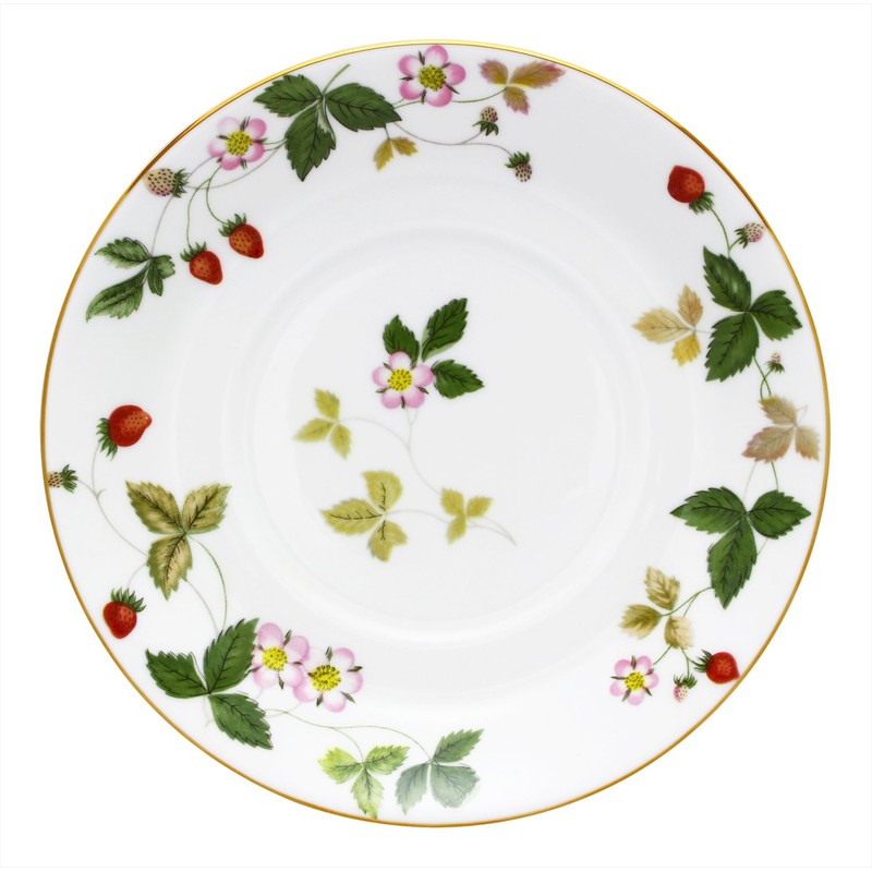Wedgwood 1053375 Wild Strawberry Cup and Saucer (Delphi), Wedding Gift