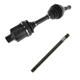 TRQ Front Inner & Outer CV C/V Axle Shaft Assembly Kit Passenger Side Right RH for 2002-2005 Dodge Ram 1500 Pickup Truck