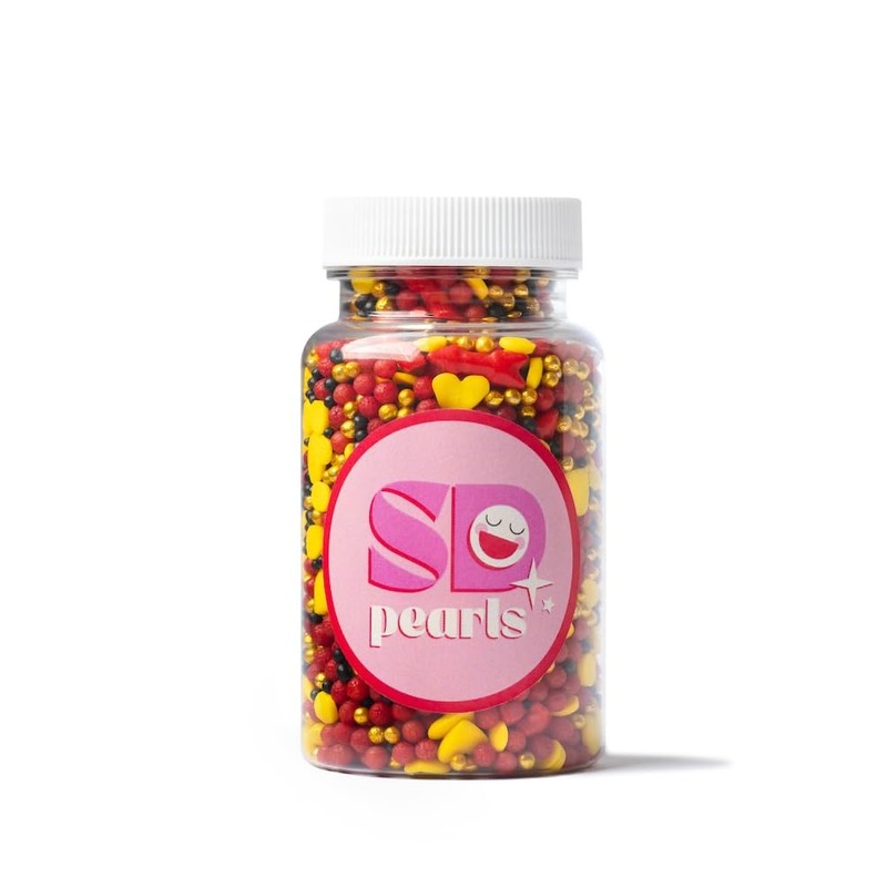 SD Pearls Sugar Sprinkles, Colourful Sprinkles Mix, Sprinkles Valentine's Day,