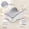 Knee Pillow for Side Sleepers – Slow Rebound Comfort Support