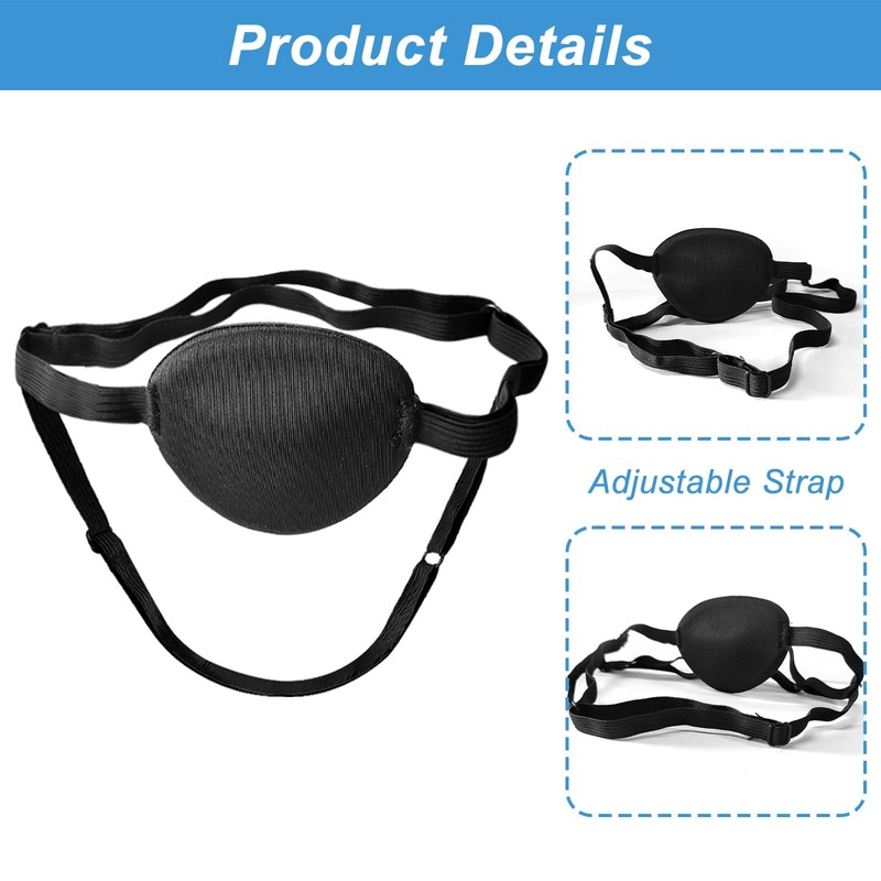 3pcs Upgrade Dog Eye Patch - Premium Single Eyepatch, Protective