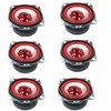 YFUSET 6PCS 4Ohm 5W Full Range Audio Speaker Bass Stereo