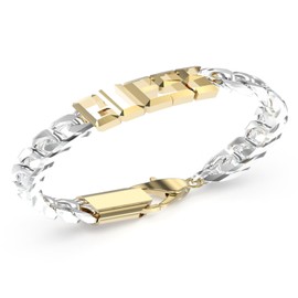 Guess Jewellery Man Bracelet JUXB03205JWYGSTS One Size Non Precious Metal No Gemstone, Non-Precious Metal, No Gemstone