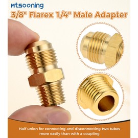 4PCS QCC1 Nut Propane Gas Fitting Adapter Kit,5040 QCC1 Nut Propane Adapter
